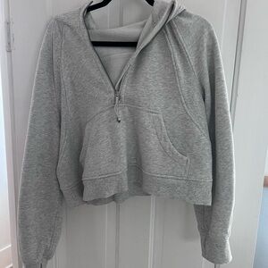 Lululemon Athletica scuba hoodie Light Gray